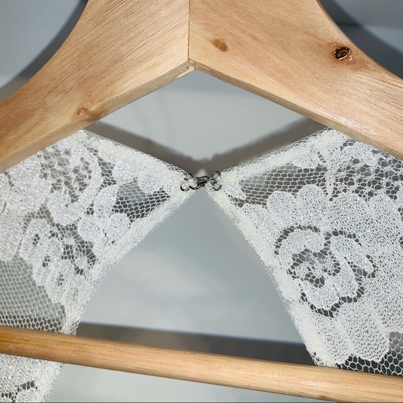 NW Nightway formal Ivory Lace Dress Size 2 - Picture 4 of 11